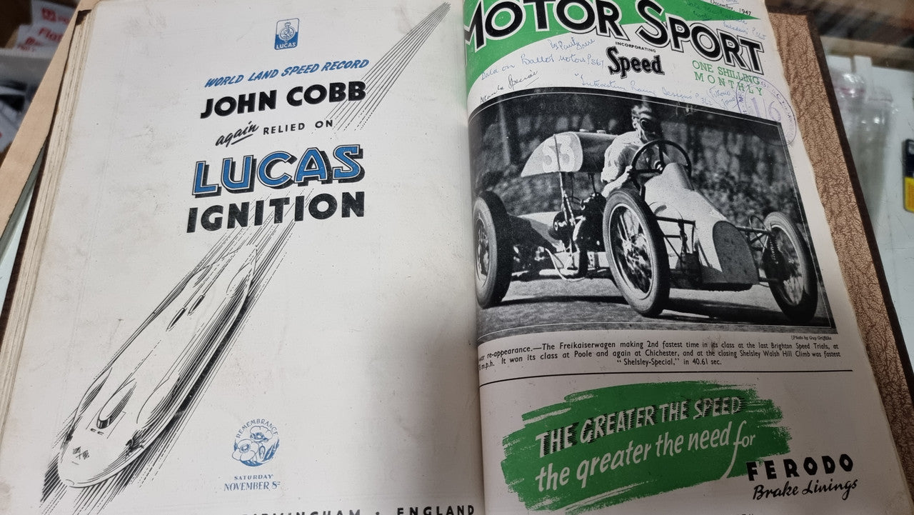 Motor Sport January - December 1947 (Bound)