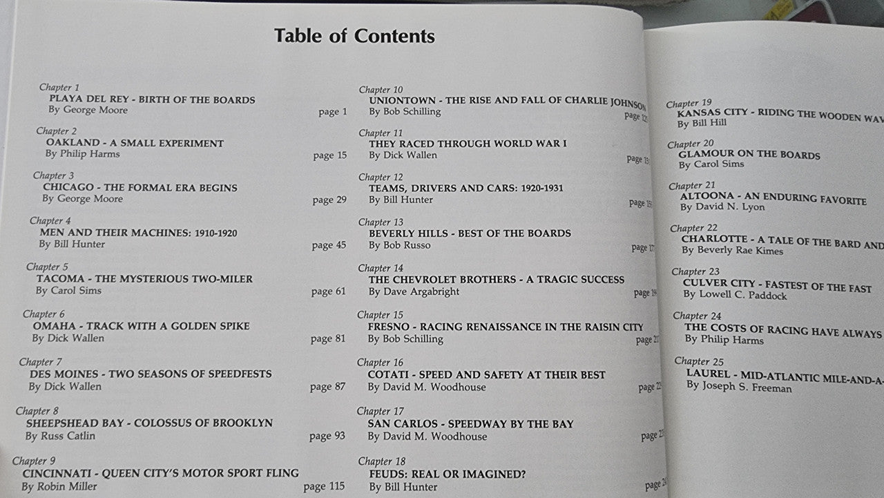 Board Track Guts Gold & Glory (Hardcover, 1990, Dick Wallen) (9781499174465)