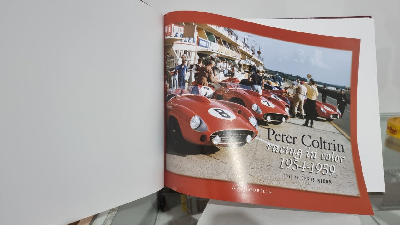 SIGNED Leather Bound Peter Coltrin - Racing in Color 1954-1959 (Slipcase, Chris Nixon) (8879601539)
