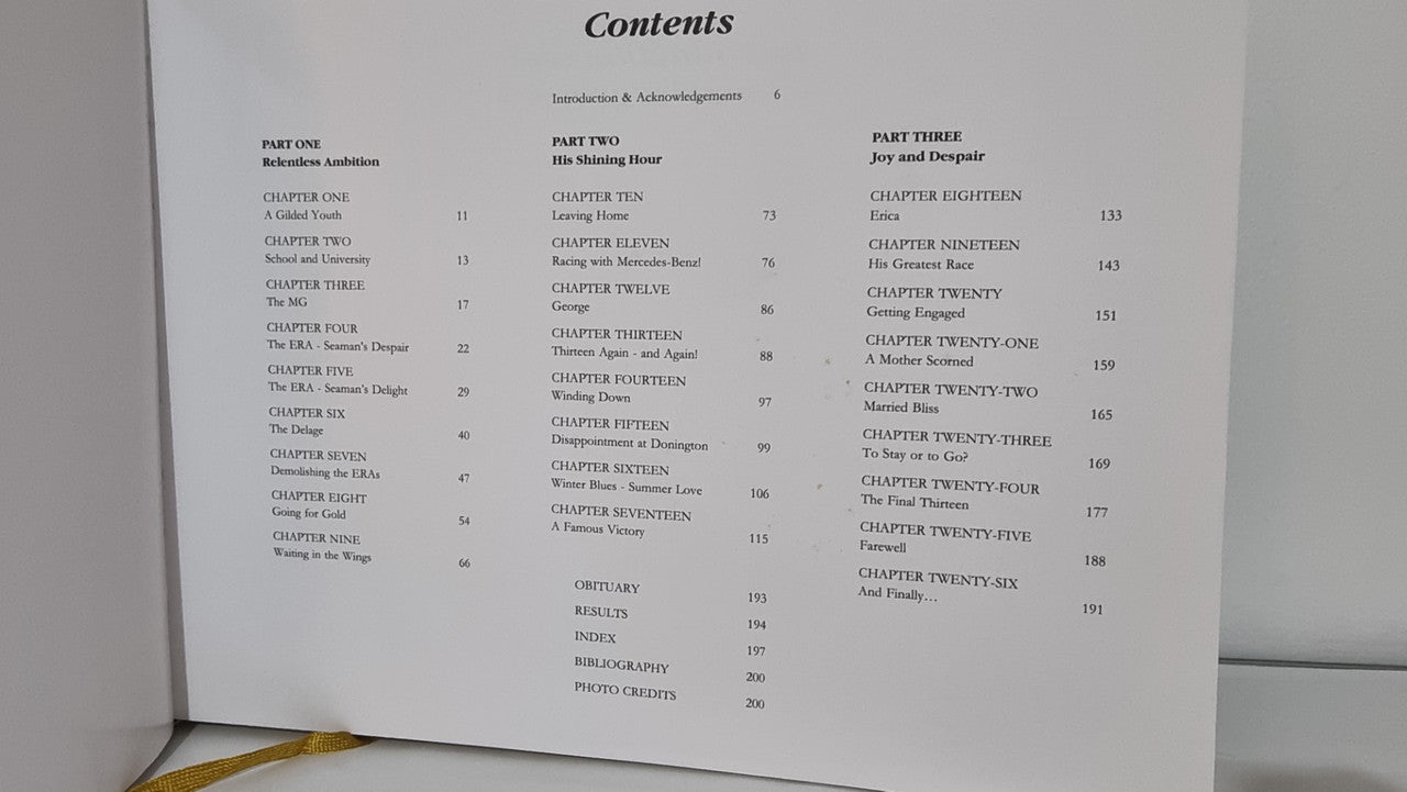 Shooting Star The Life of Richard Seaman (Limited Edition in Slipcase, signed by Chris Nixon) (9780851840659)