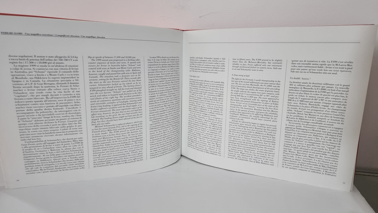 Ferrari Glory Single Seaters Victories 1948-2000 (Limited Edition in Slipcase, Signed by Gianni Canellieri)