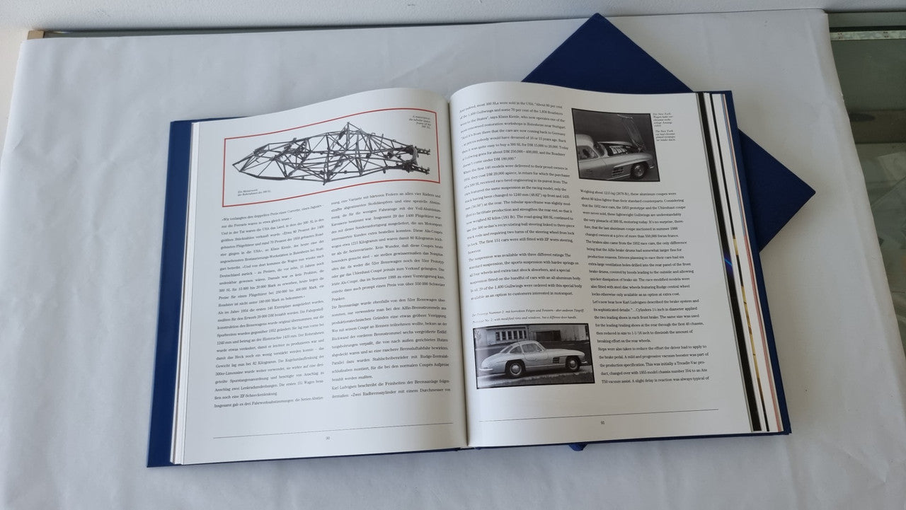 Mercedes 300 SL Art & Car in Slipcase (Jurgen Lewandowski, 1988) (9783517011011)