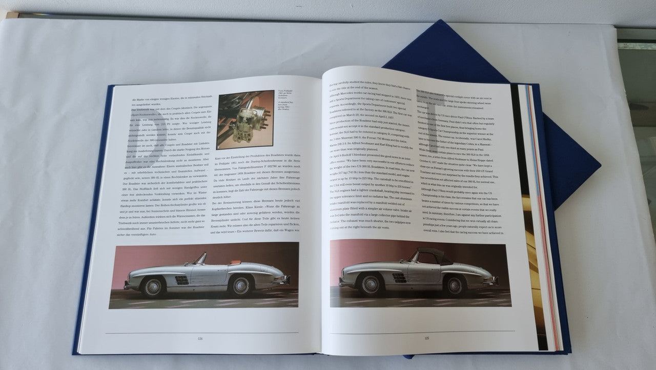 Mercedes 300 SL Art & Car in Slipcase (Jurgen Lewandowski, 1988) (9783517011011)