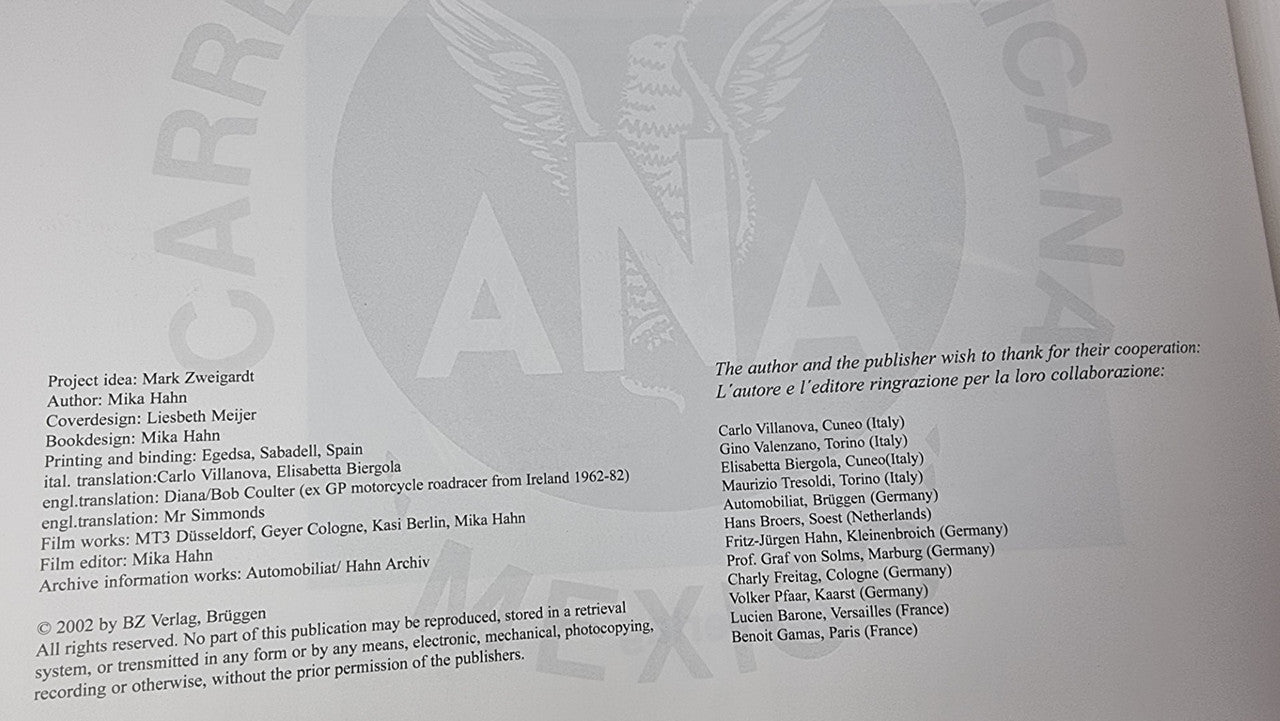 The Lancia Race - Carrera Panamericana 1953 (Mika Hahn)