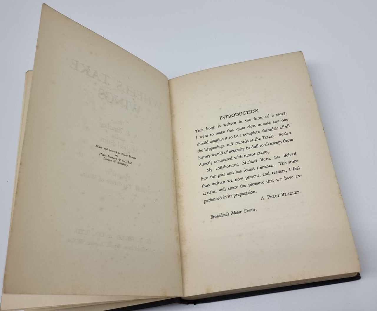 Wheels Take Wings (A. P. Bradley and Michael Burn, 1933)