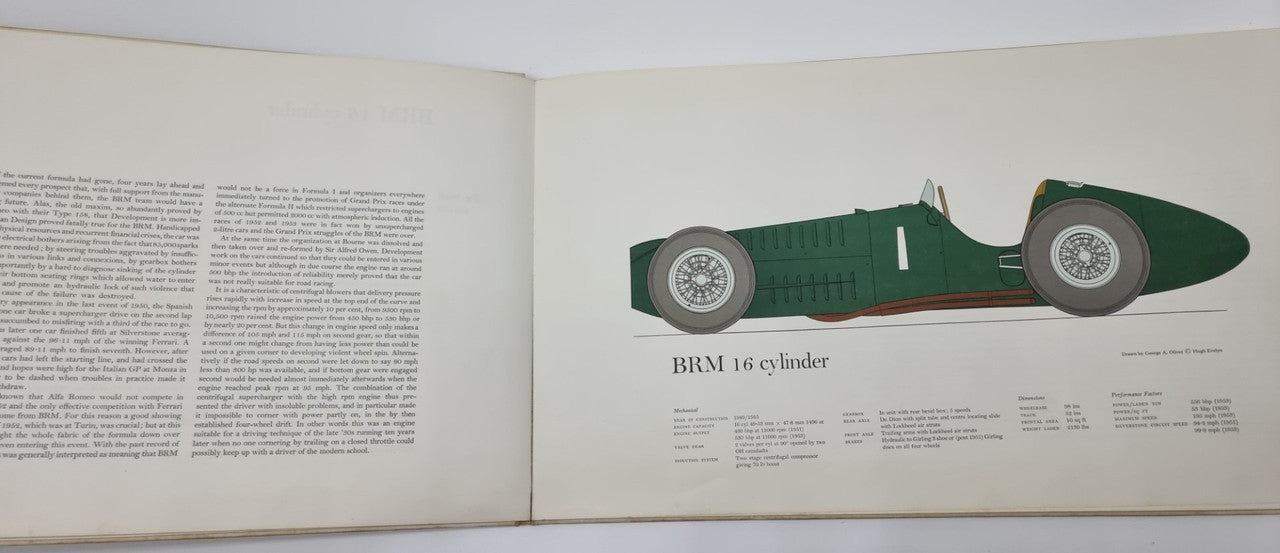 Historic racing cars, 1907-60 (Hardcover by Laurence Pomeroy, George A. Oliver, 1963)