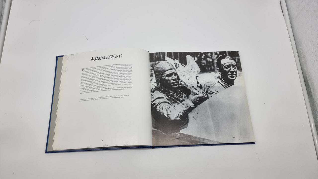 American Grand Prix Racing: A Century of Drivers & Cars (hardcover in Slipcase, Tim Considine, 1997) (9780760302101)
