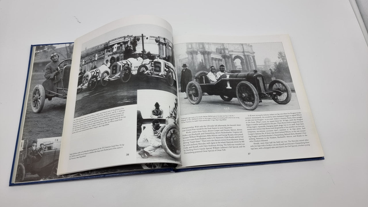 American Grand Prix Racing: A Century of Drivers & Cars (hardcover in Slipcase, Tim Considine, 1997) (9780760302101)