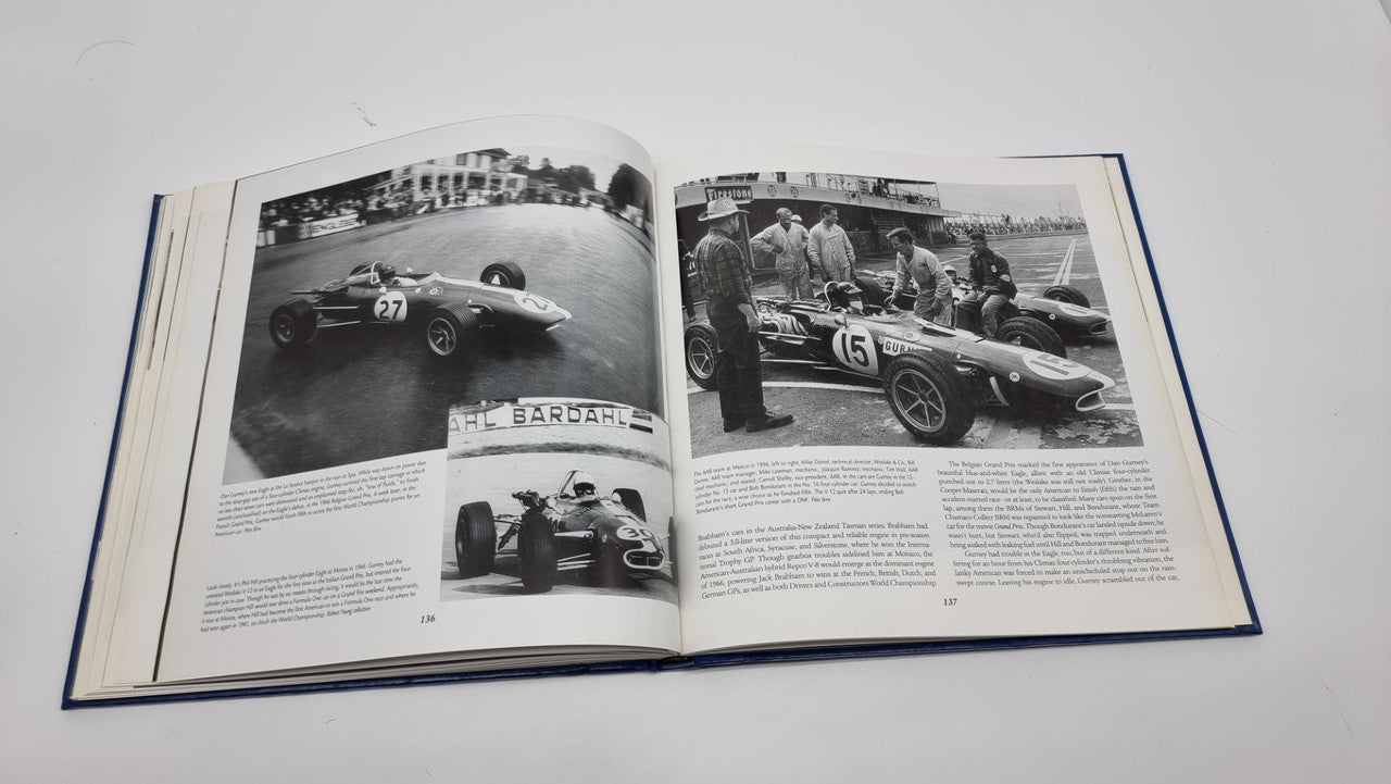 American Grand Prix Racing: A Century of Drivers & Cars (hardcover in Slipcase, Tim Considine, 1997) (9780760302101)