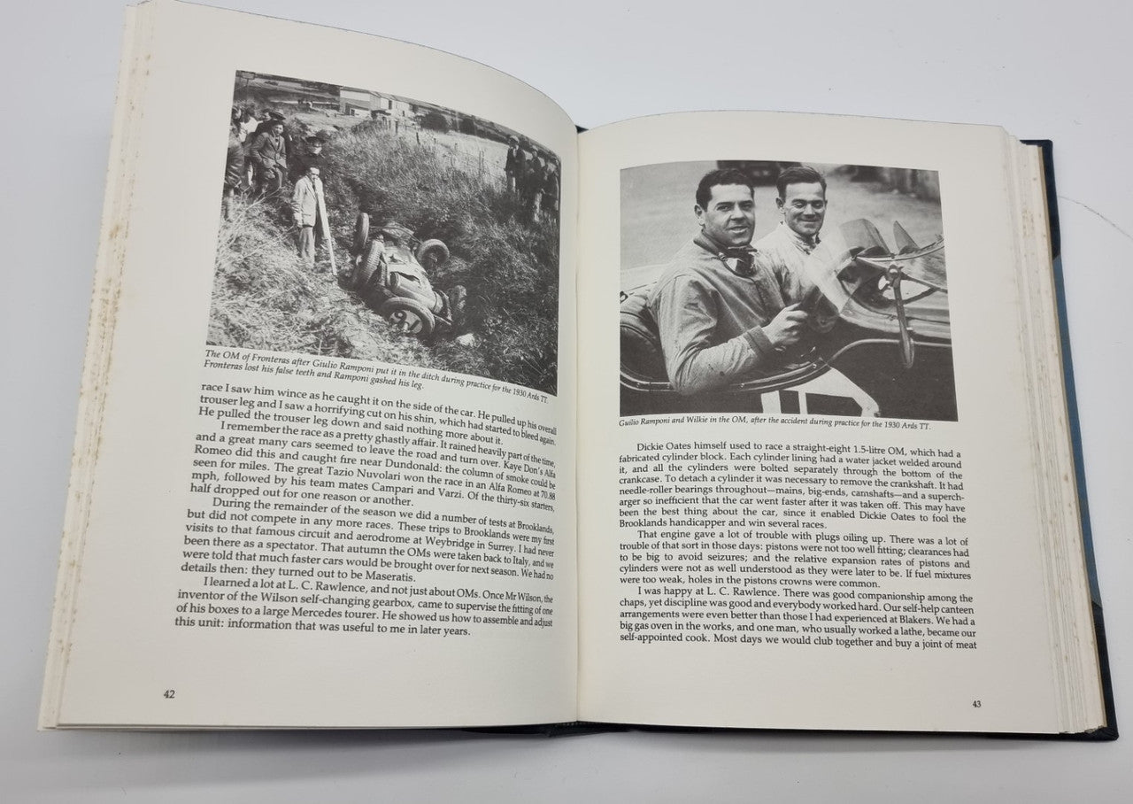 Wilkie - The Motor Racing Legend (Signed, Limited Edition In Slip Case, W.E. Wilkinson, 1987)