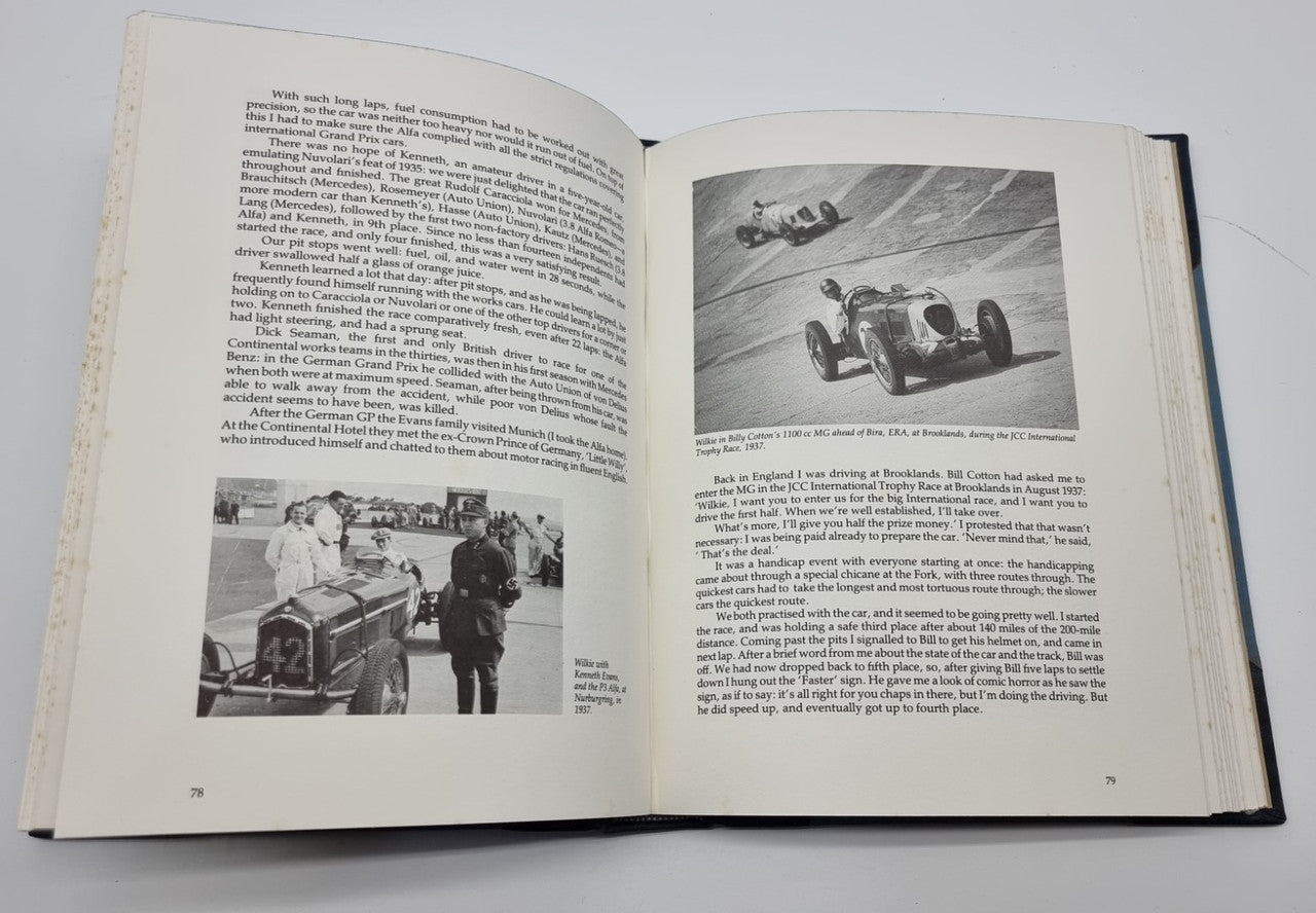 Wilkie - The Motor Racing Legend (Signed, Limited Edition In Slip Case, W.E. Wilkinson, 1987)