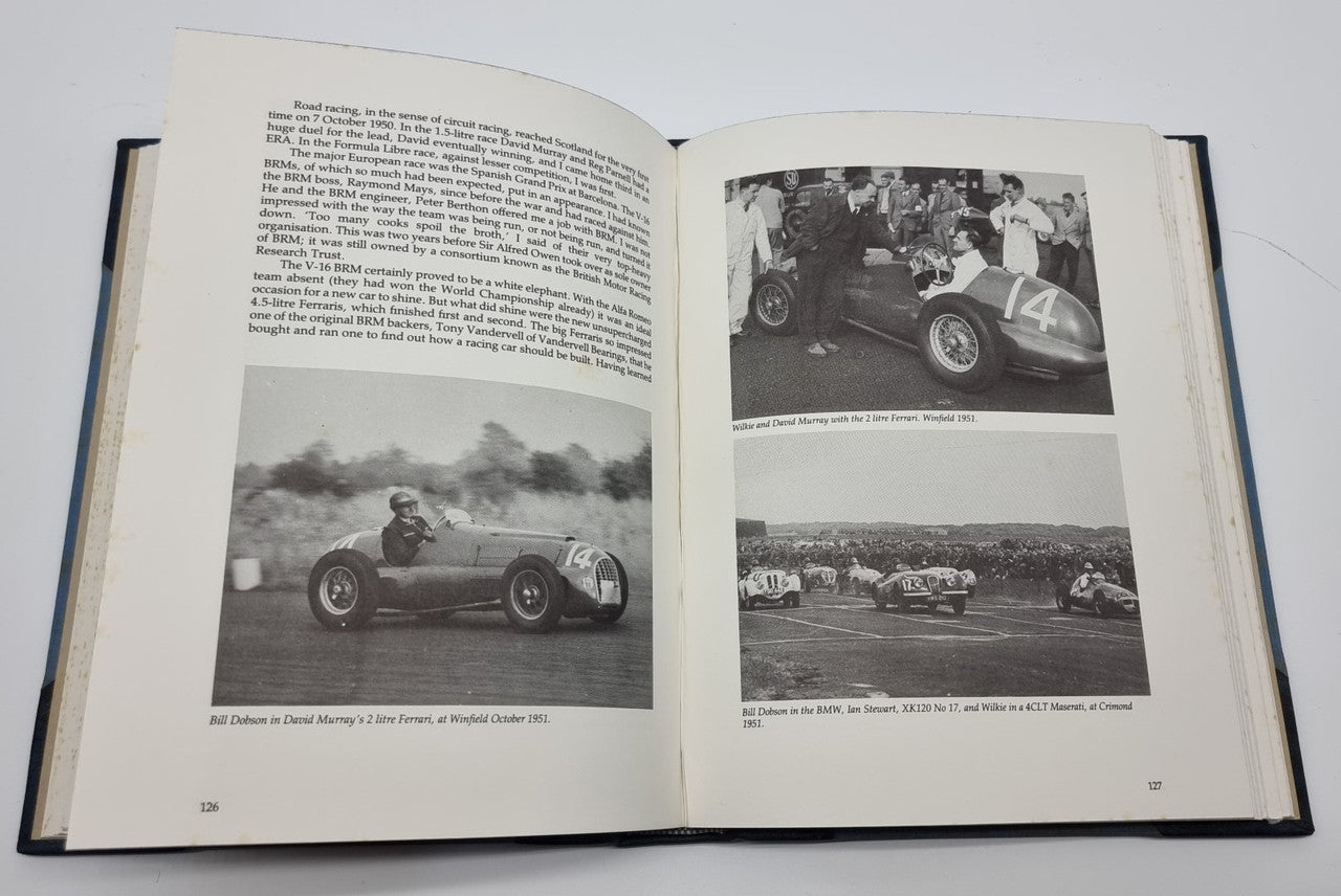Wilkie - The Motor Racing Legend (Signed, Limited Edition In Slip Case, W.E. Wilkinson, 1987)