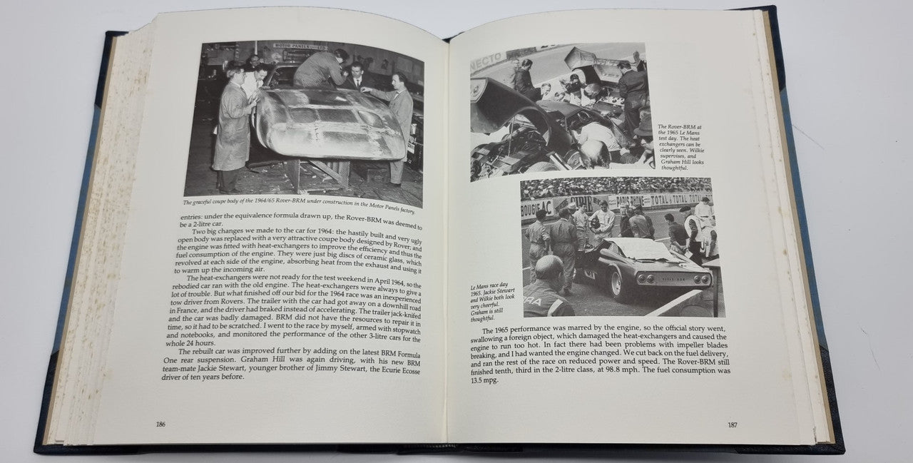 Wilkie - The Motor Racing Legend (Signed, Limited Edition In Slip Case, W.E. Wilkinson, 1987)