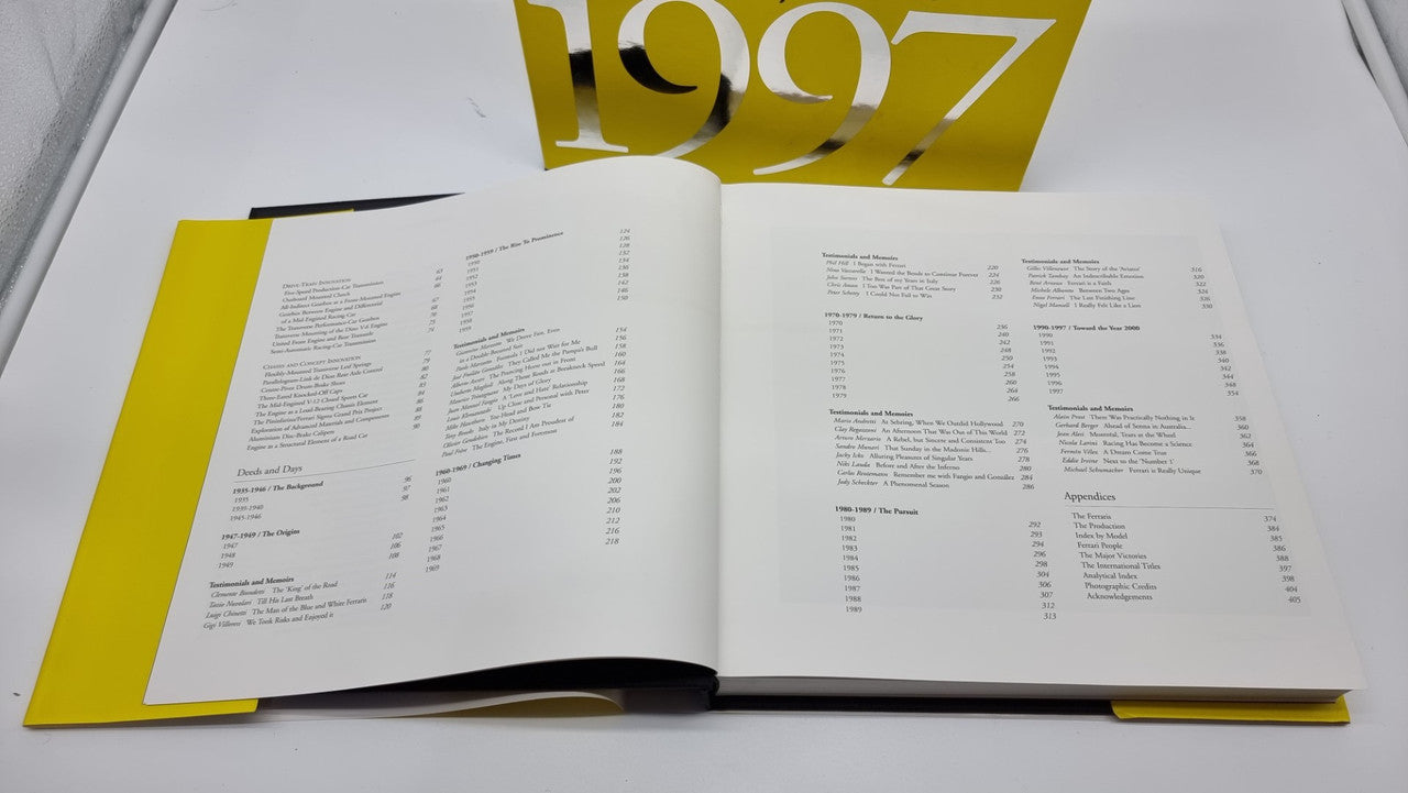 Ferrari 1947 - 1997 (Gianni Cancellieri, 1997, English Edition) (9788879111409)