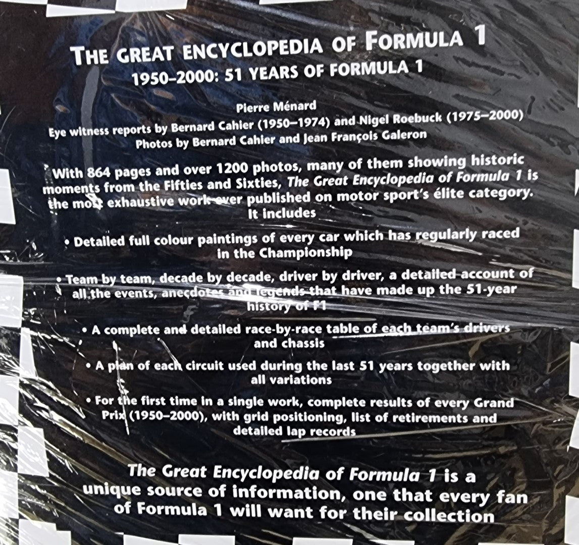 Great Encyclopedia of Formula 1, 1950-2000 - 50 Years of Formula 1 (Pierre Menard, 2001)