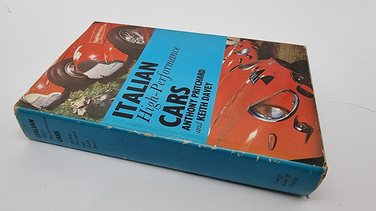 Italian High - Performance Cars (1967, Anthony Pritchard, Keith Davey) (9780046290085)
