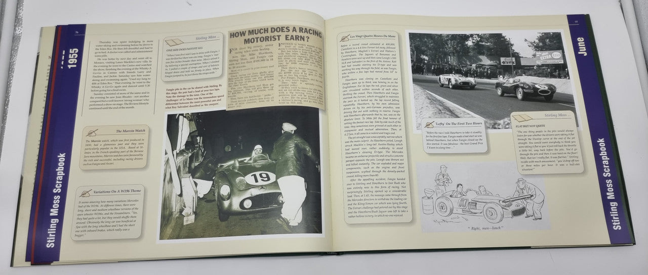 Stirling Moss Scrapbook 1955 (Stirling Moss, Philip Porter, 2005) (9780955006807)