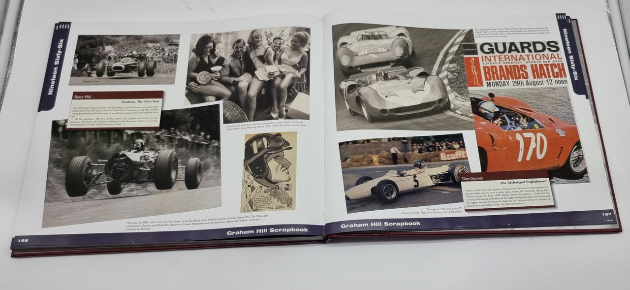 Graham Hill Scrapbook 1929 - 1966 Scrapbook (Leather Bound 2007, Phillip Porter) (9780955006876)