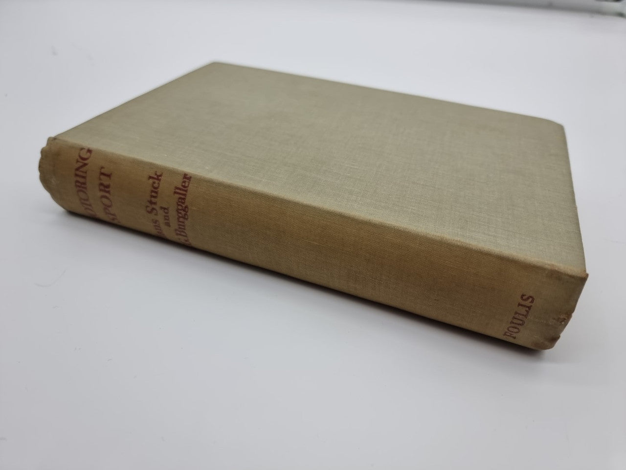 Motoring Sport by Hans Stuck and E. G. Burggaller (1936)