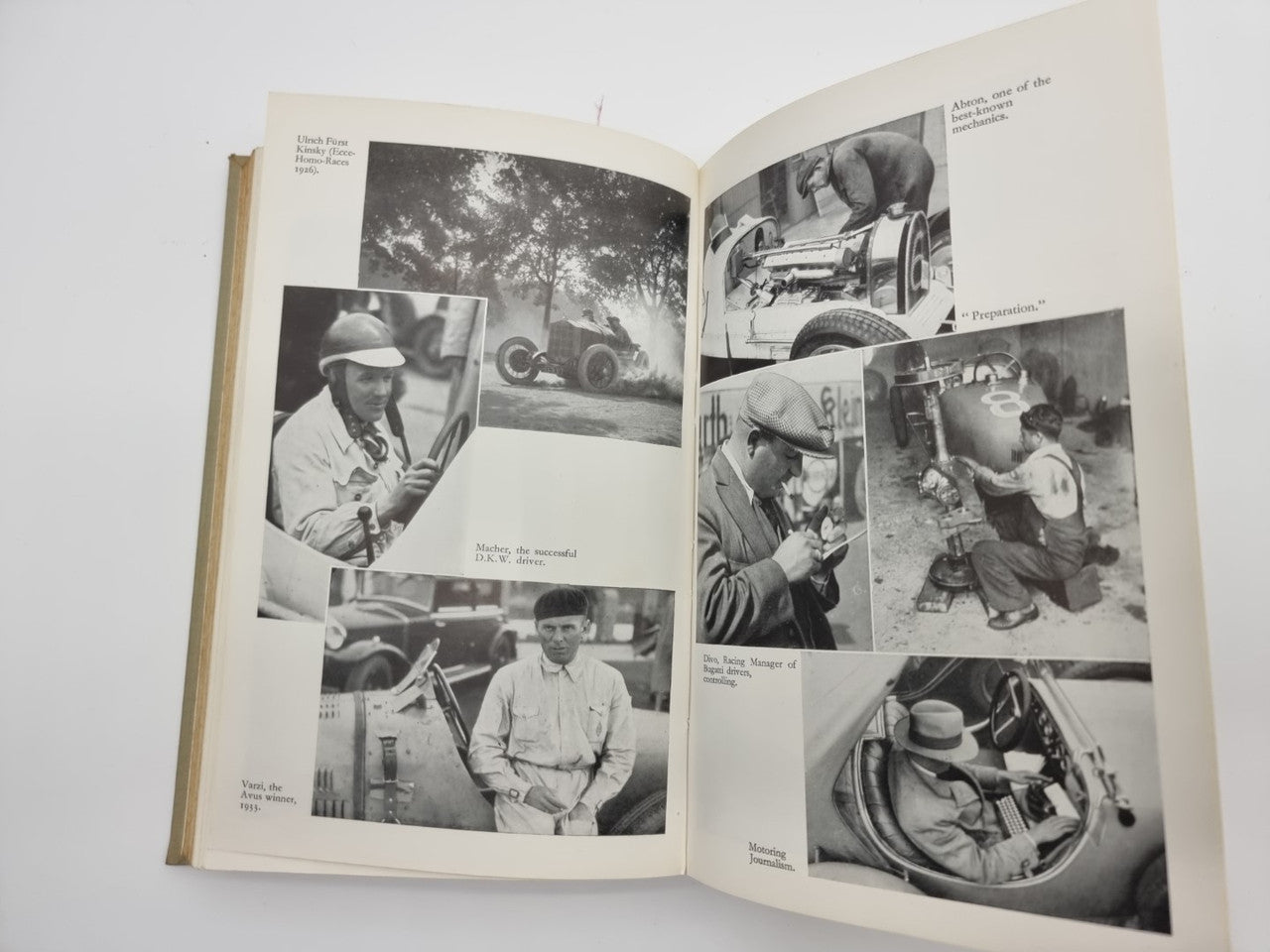 Motoring Sport by Hans Stuck and E. G. Burggaller (1936)