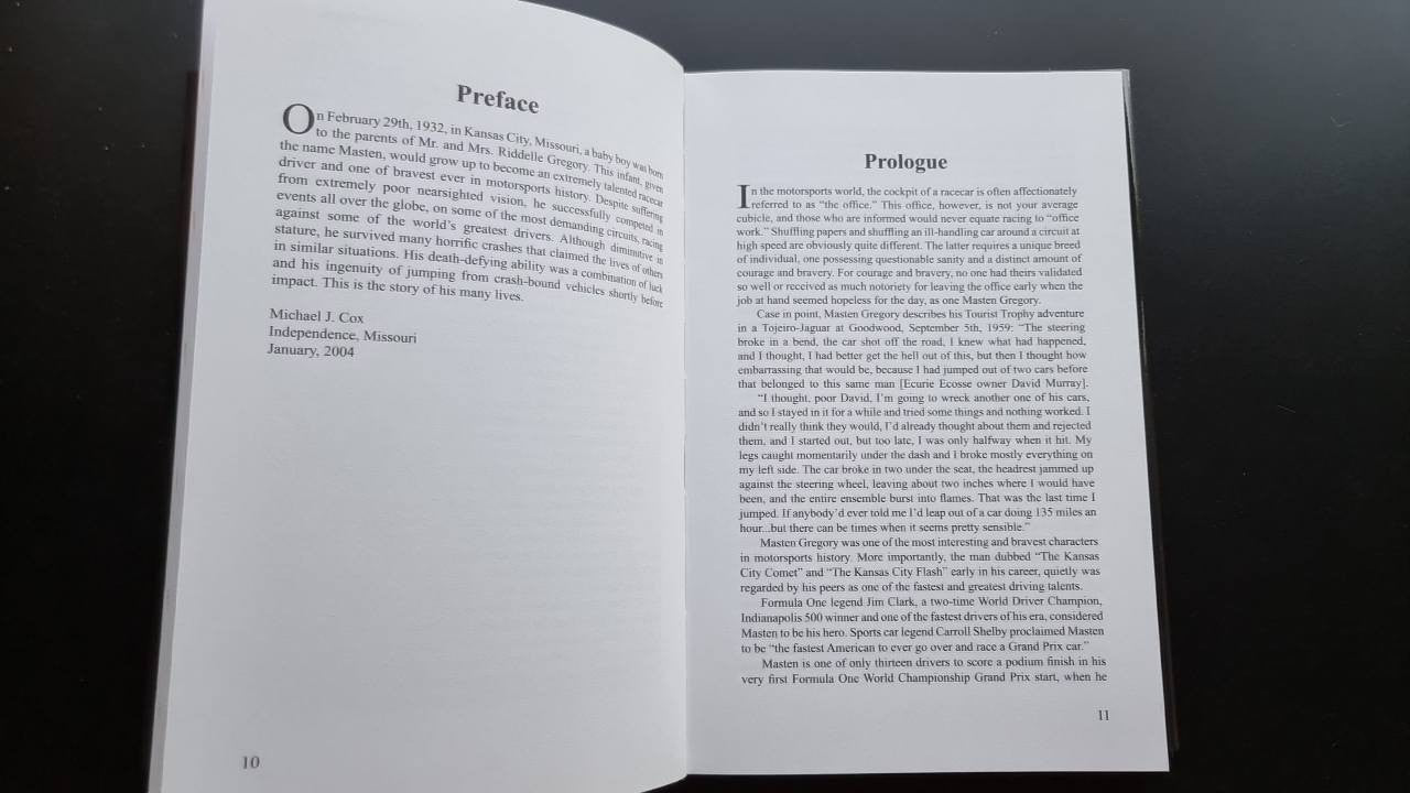 Open book with Preface and Prologue headings above columns of text
