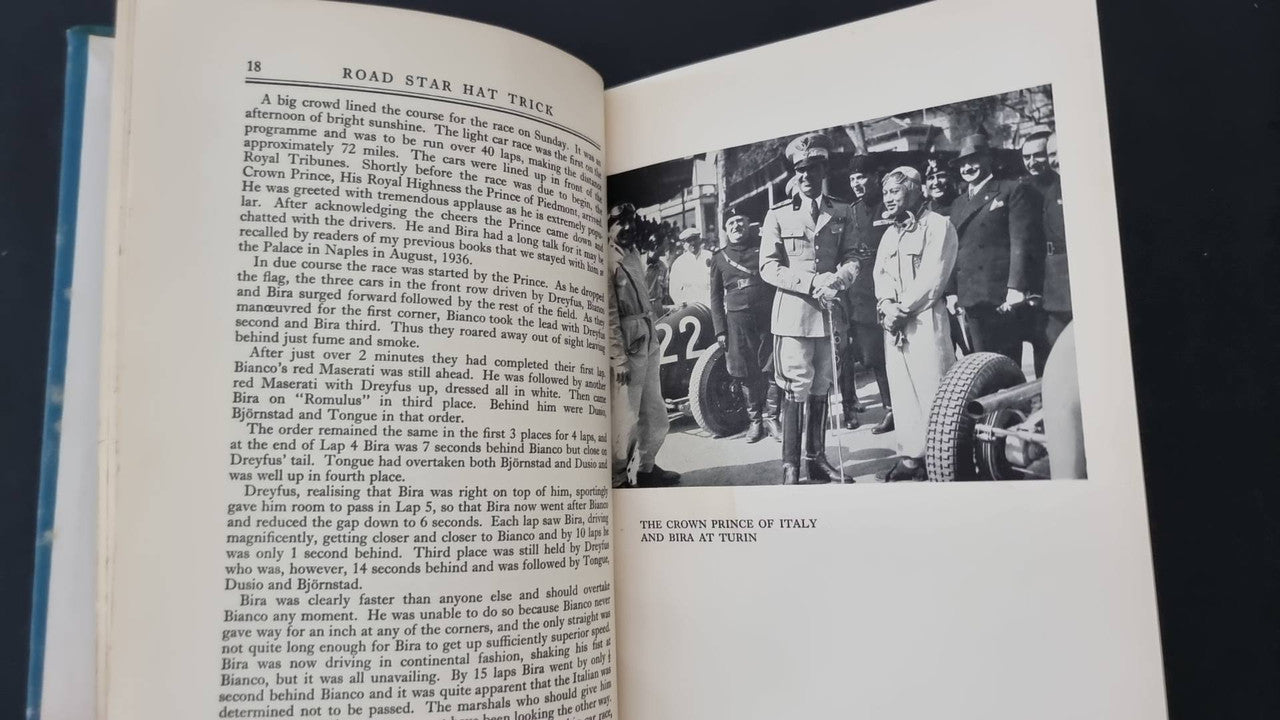 Road Star Hat Trick (Prince Chula Chakrabongse, 1st Edition 1938)