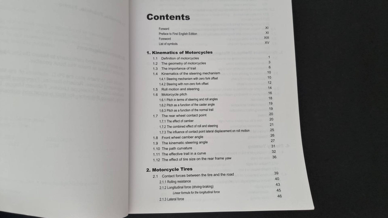 Motorcycle Dynamics (Vittore Cossalter, 2002)