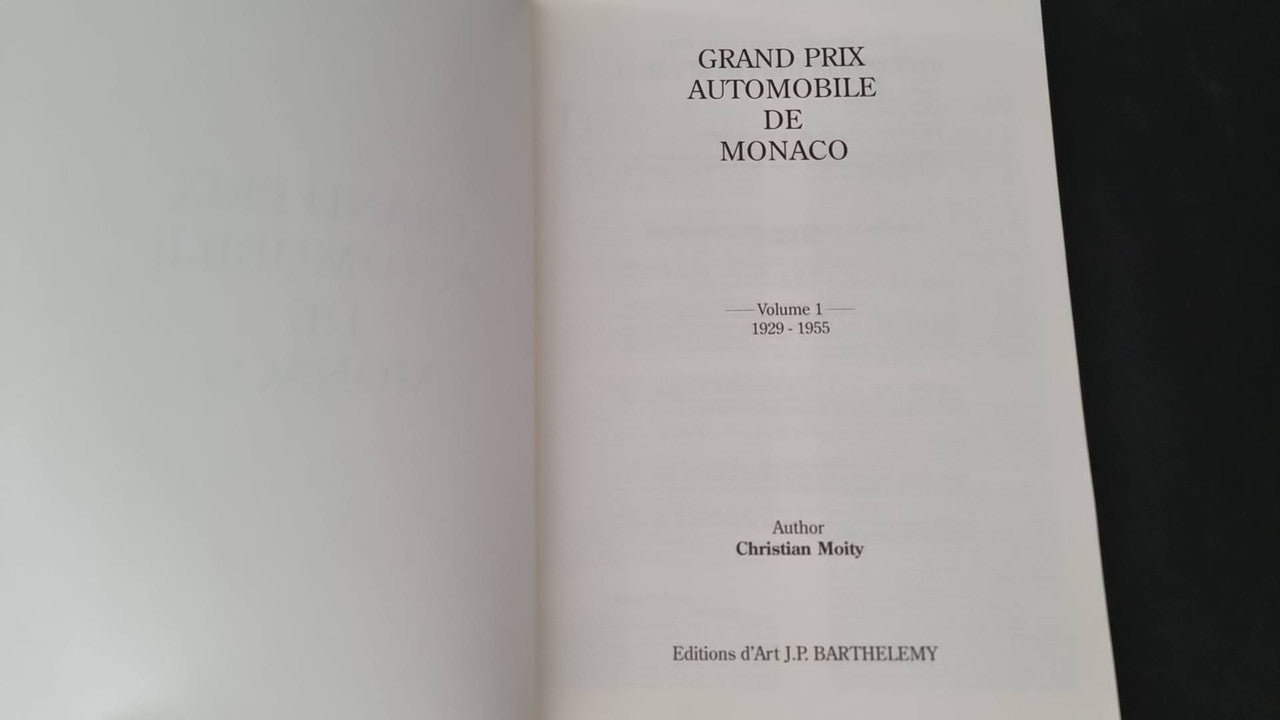 Book title page with centered black text on a light gray background