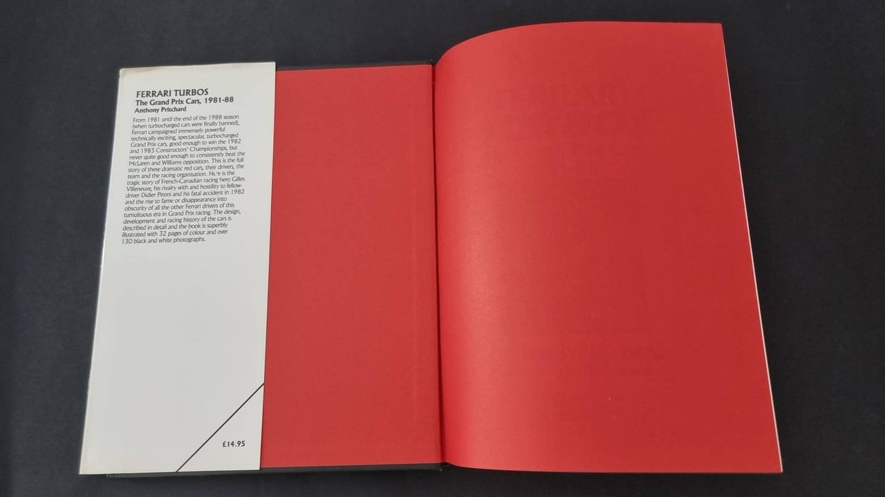 Ferrari Turbos - The Grand Prix Cars 1981 - 1988 (Anthony Pritchard, 1989)