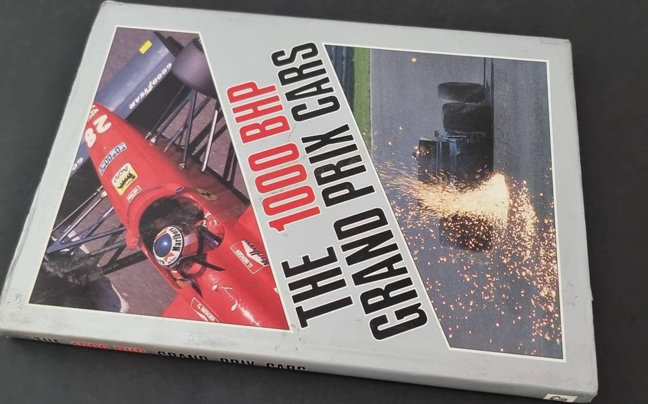 Hardcover book cover showing a race car photo, speed headline, and starry backdrop