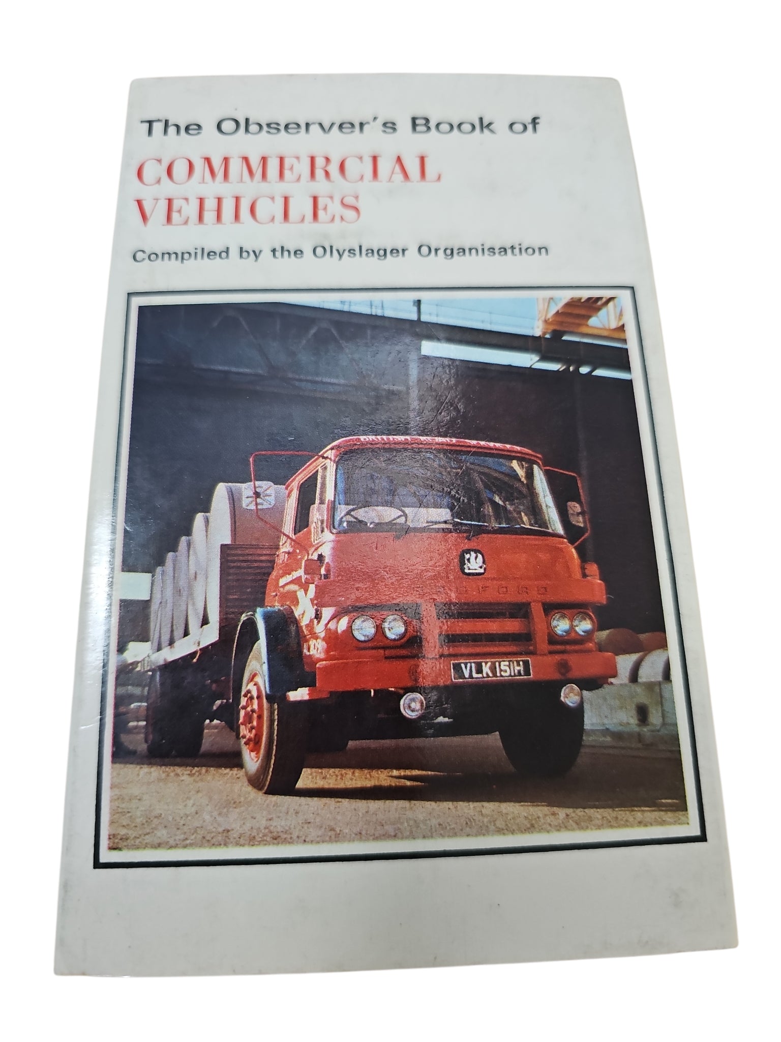 Commercial Vehicles book with red title text and truck photo on pale gray cover