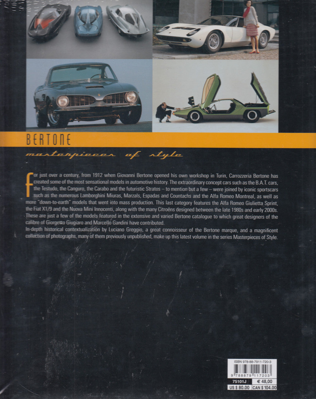 Bertone - Masterpieces of Style (Luciano Greggio) (9788879117203)