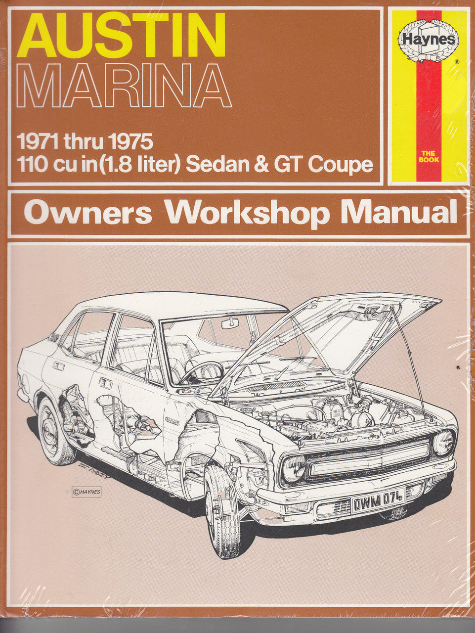 Austin Marina 1971 - 1975 Sedan & GT Coupe Haynes Workshop Manual