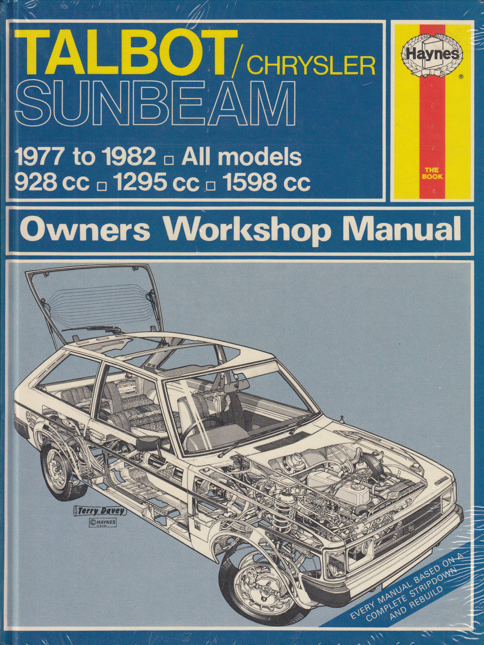 Talbot Chrysler Sunbeam 1977 - 1982 Haynes Owners Workshop Manual (9780856968075)