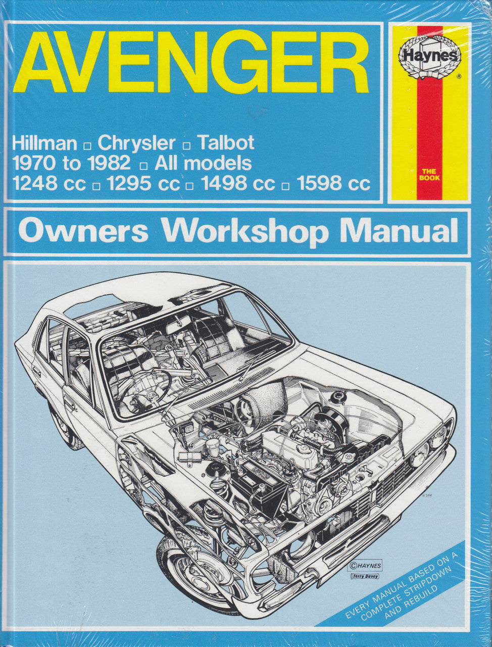 Avenger Hillman, Chrysler, Talbot 1970 - 1982 Haynes Owners Workshop Manual (9781850100584)