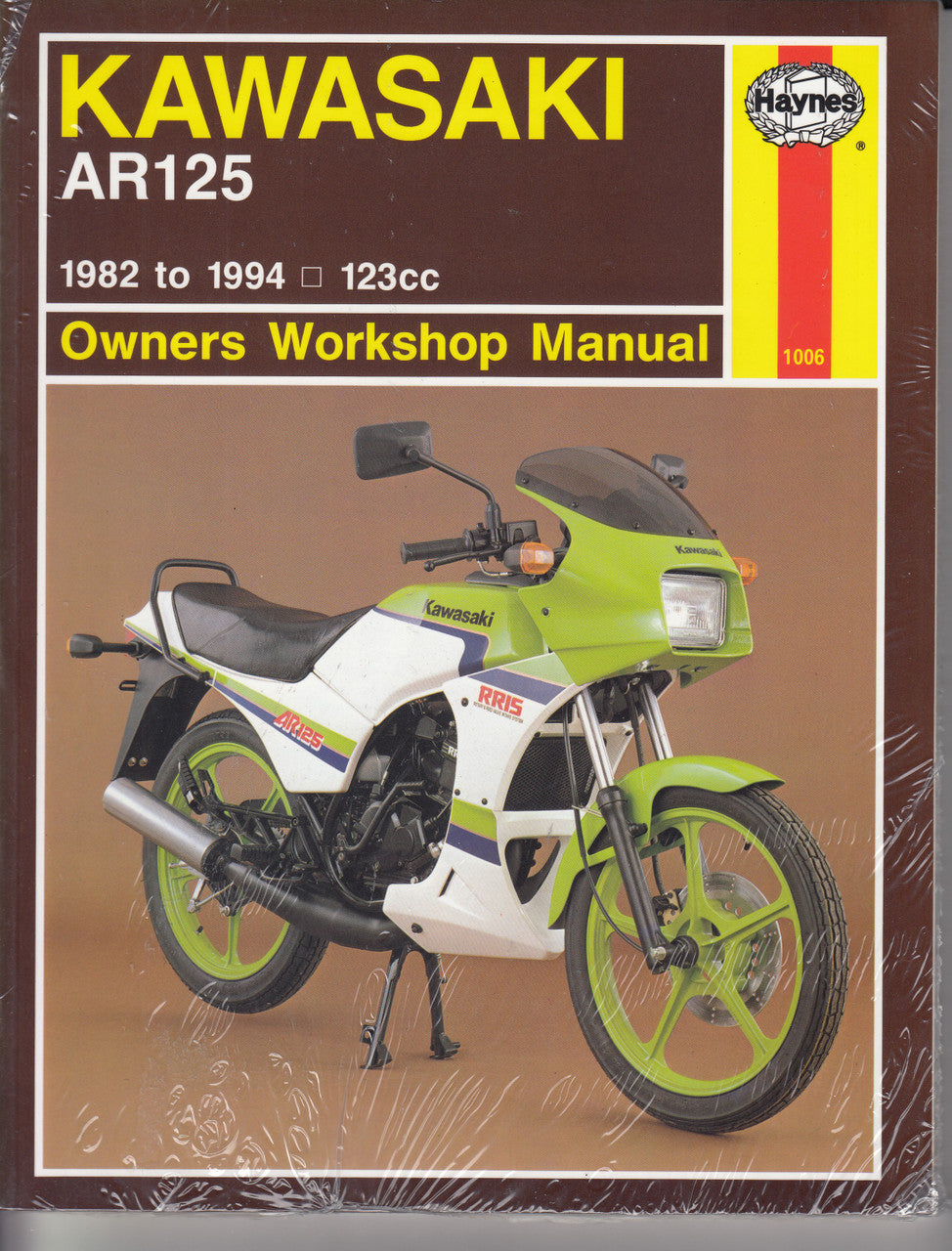 Kawasaki AR125 1982-1994 Haynes Owners Workshop Manual (9781850109839)