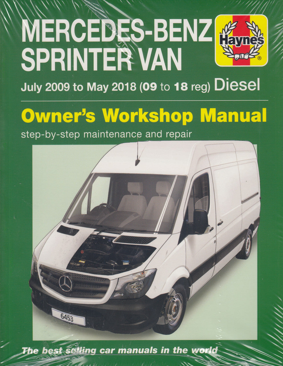 Mercedes-Benz Sprinter Diesel Vans July 09 to May 18 (09 to 18 reg) Haynes Repair Manual (9781785214530)