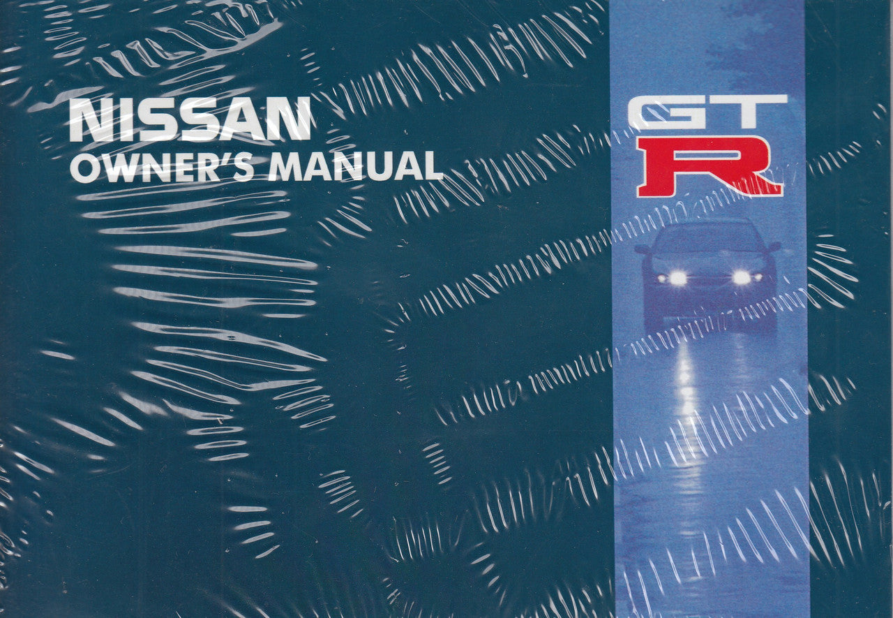 Nissan Skyline R32 GTR Owner's Manual (99902J7400)