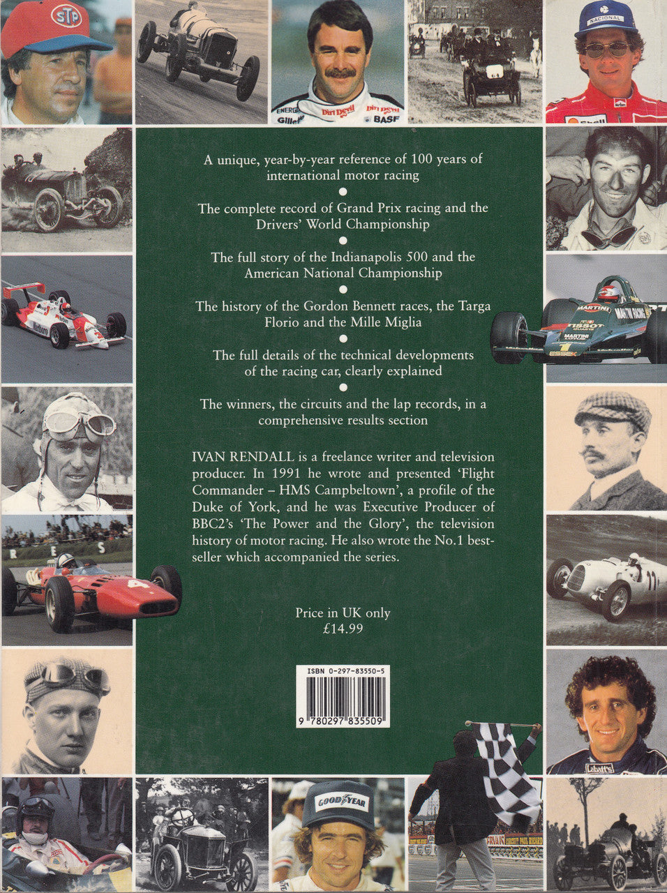 The Chequered Flag: 100 Years of Motor Racing (Ivan Rendall) (9780297835509)