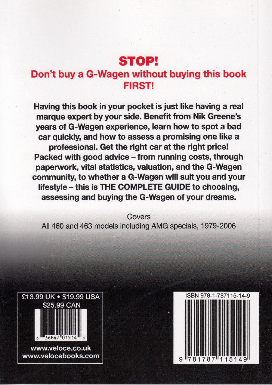 Mercedes-Benz G-Wagen - All models incl. AMG specials 1979 - 2006 - The Essential Buyer's Guide (9781787115149)