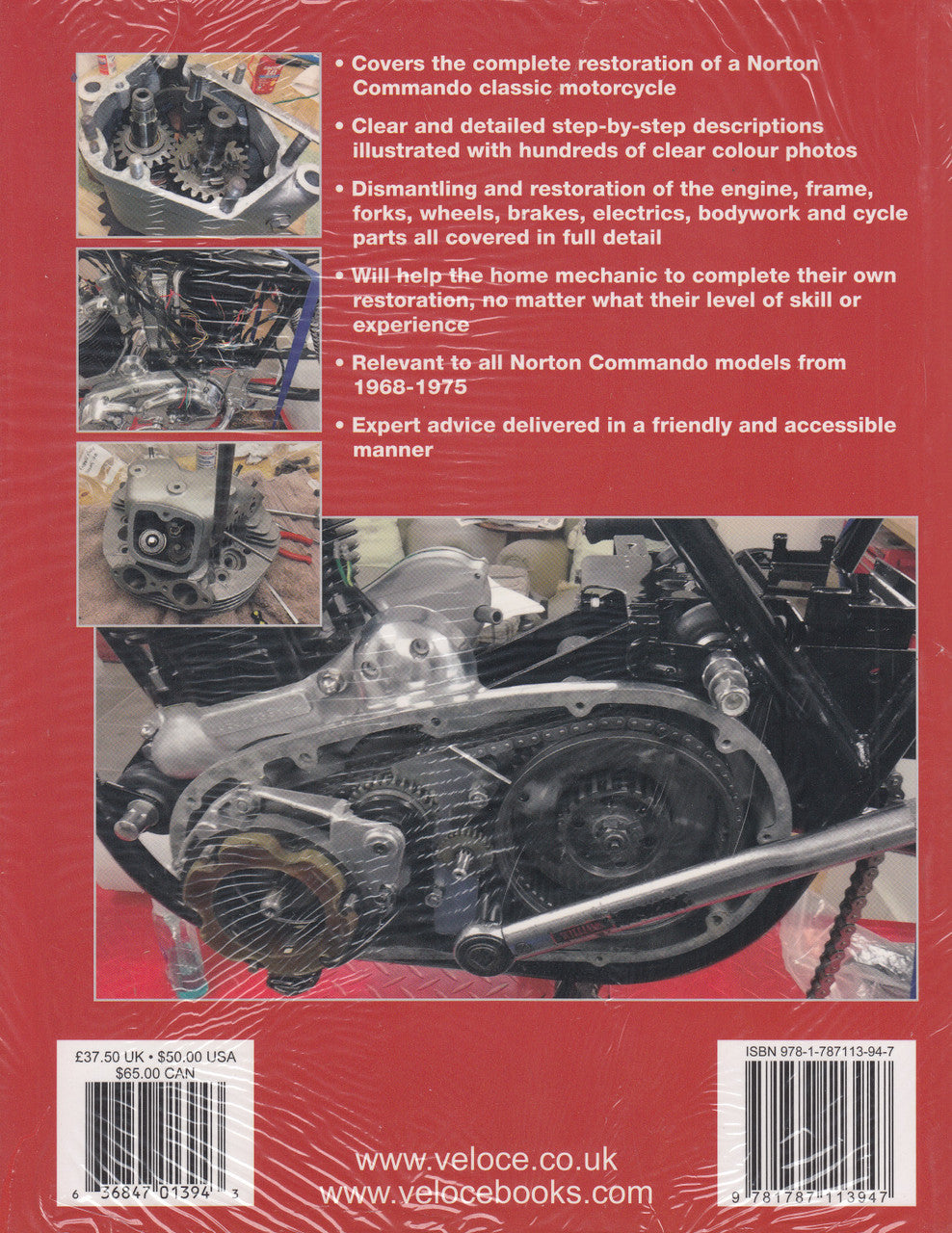 How to Restore Norton Commando - Enthusiast's Restoration Manual (Chris Rooke) (9781787113947)