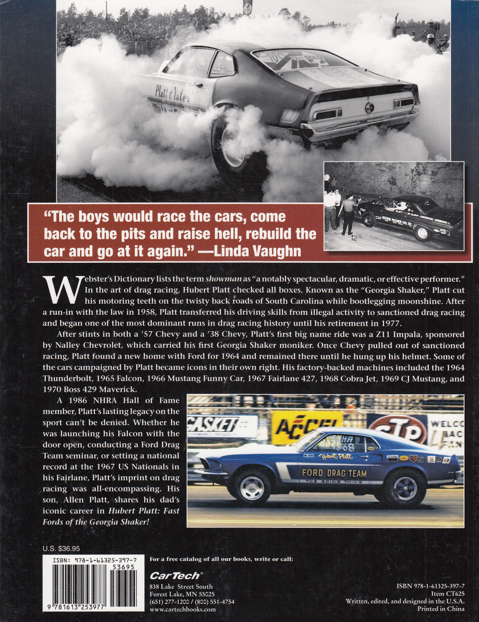 Hubert Platt - Fast Fords of the Georgia Shaker (Allen Platt, foreword by Linda Vaughn) (9781613253977)