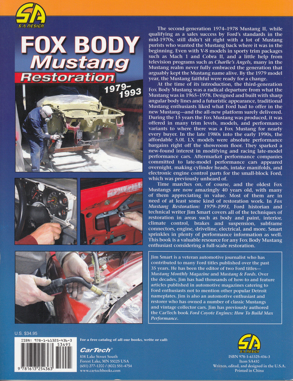 Fox Body Mustang Restoration 1979 - 1993 (Jim Smart) (9781613254363)