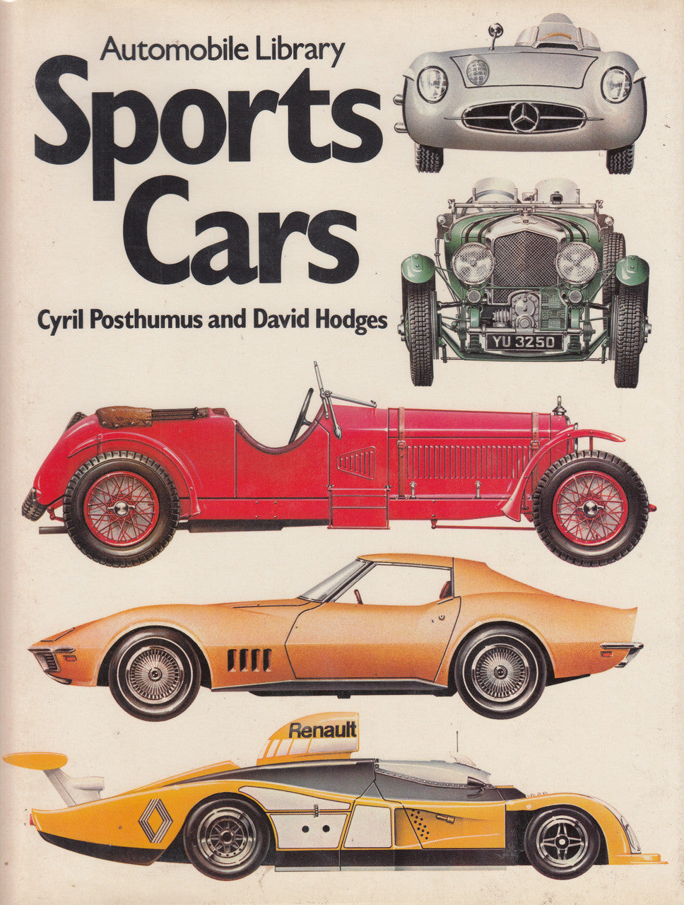 Classic Sports Cars - Automobile Library (Cyril Posthumus and David Hodges, Hardcover 1981) (9780600350125)