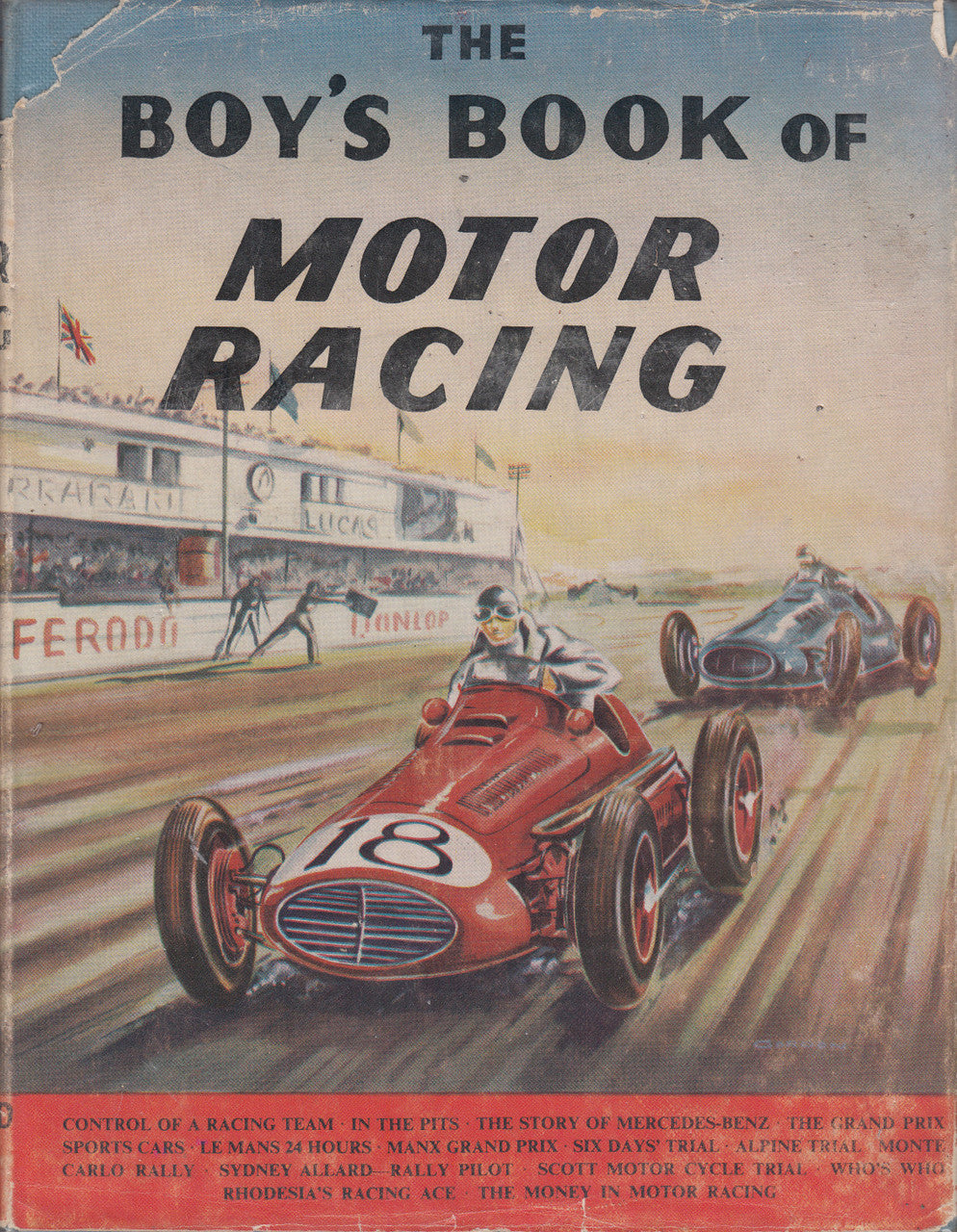 The Boy's Book of Motor Racing (Castle, H. G. 1st Edition 1955)