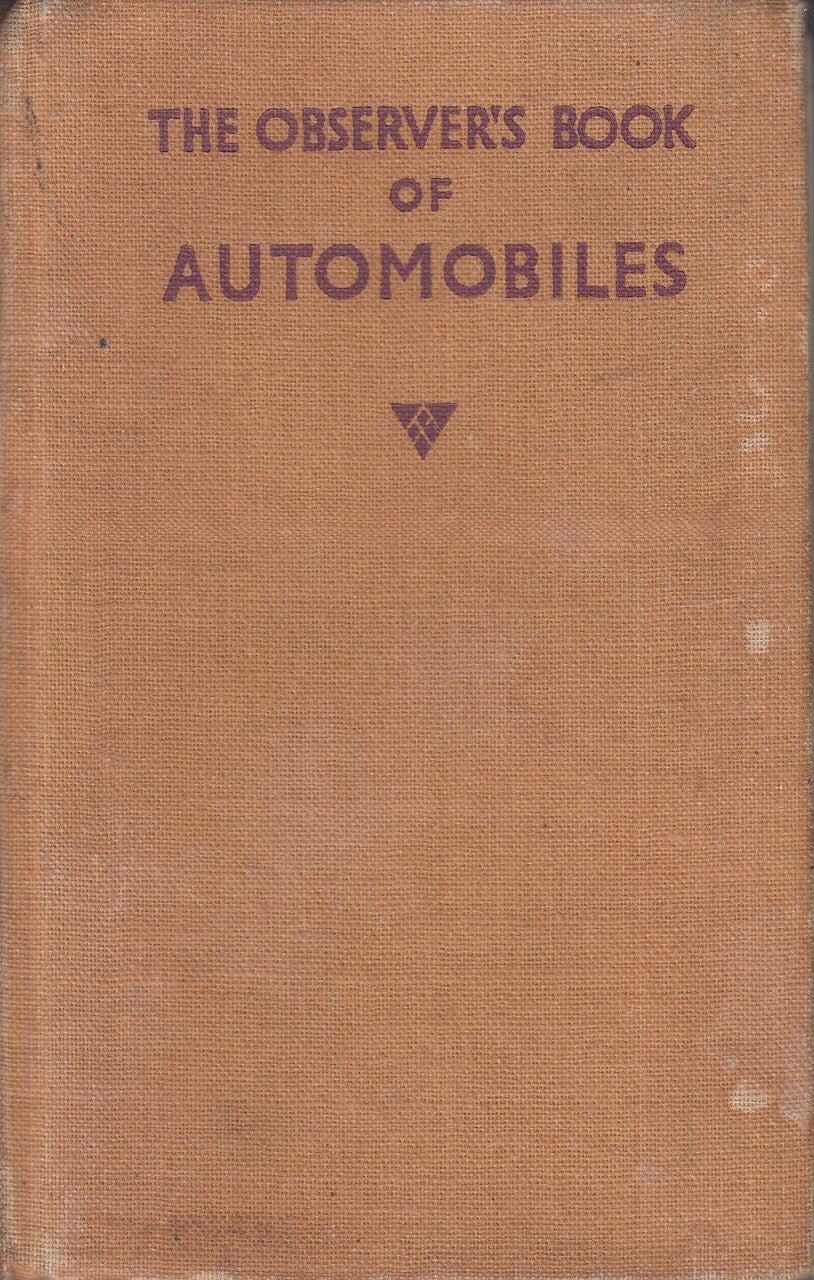 The Observer's Book of Automobiles ( Richard T. Parsons, 1955)