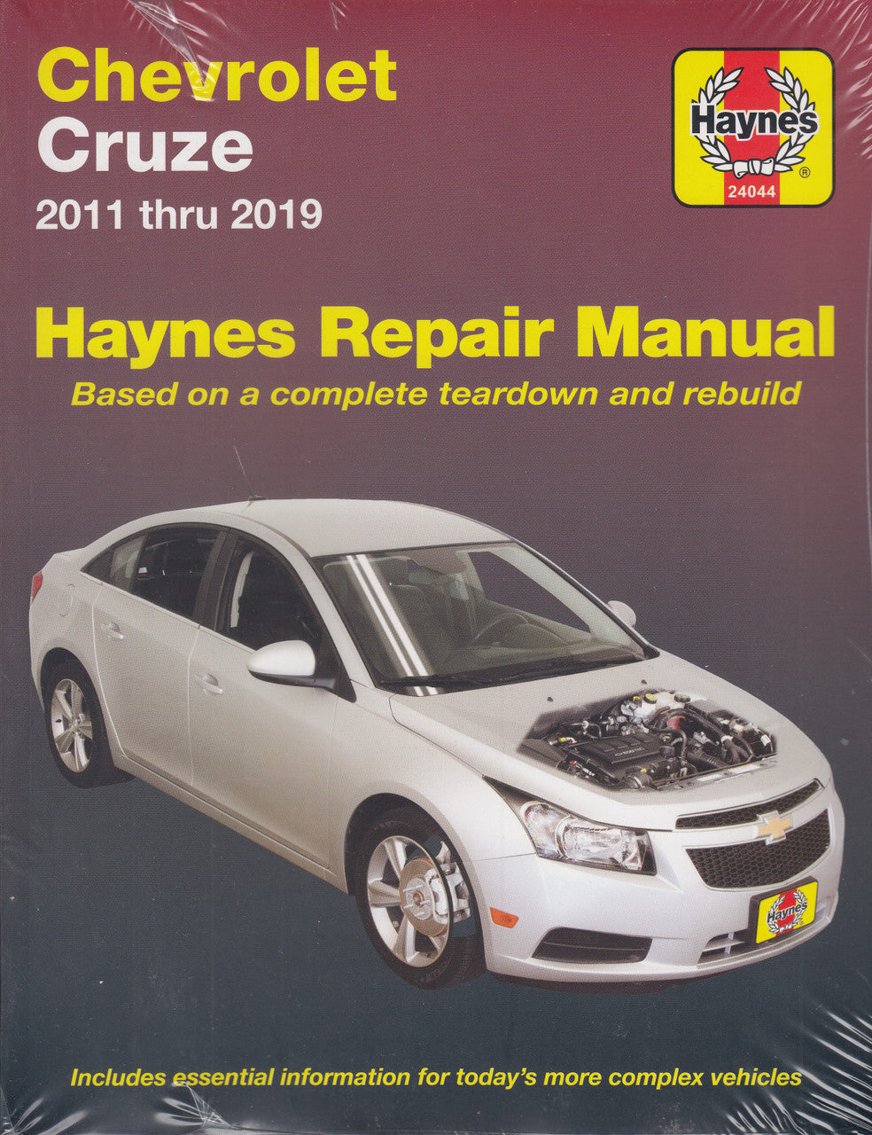 Chevrolet Cruze (Holden Cruze) 2011 - 2019 Haynes Workshop Manual (9781620923825)