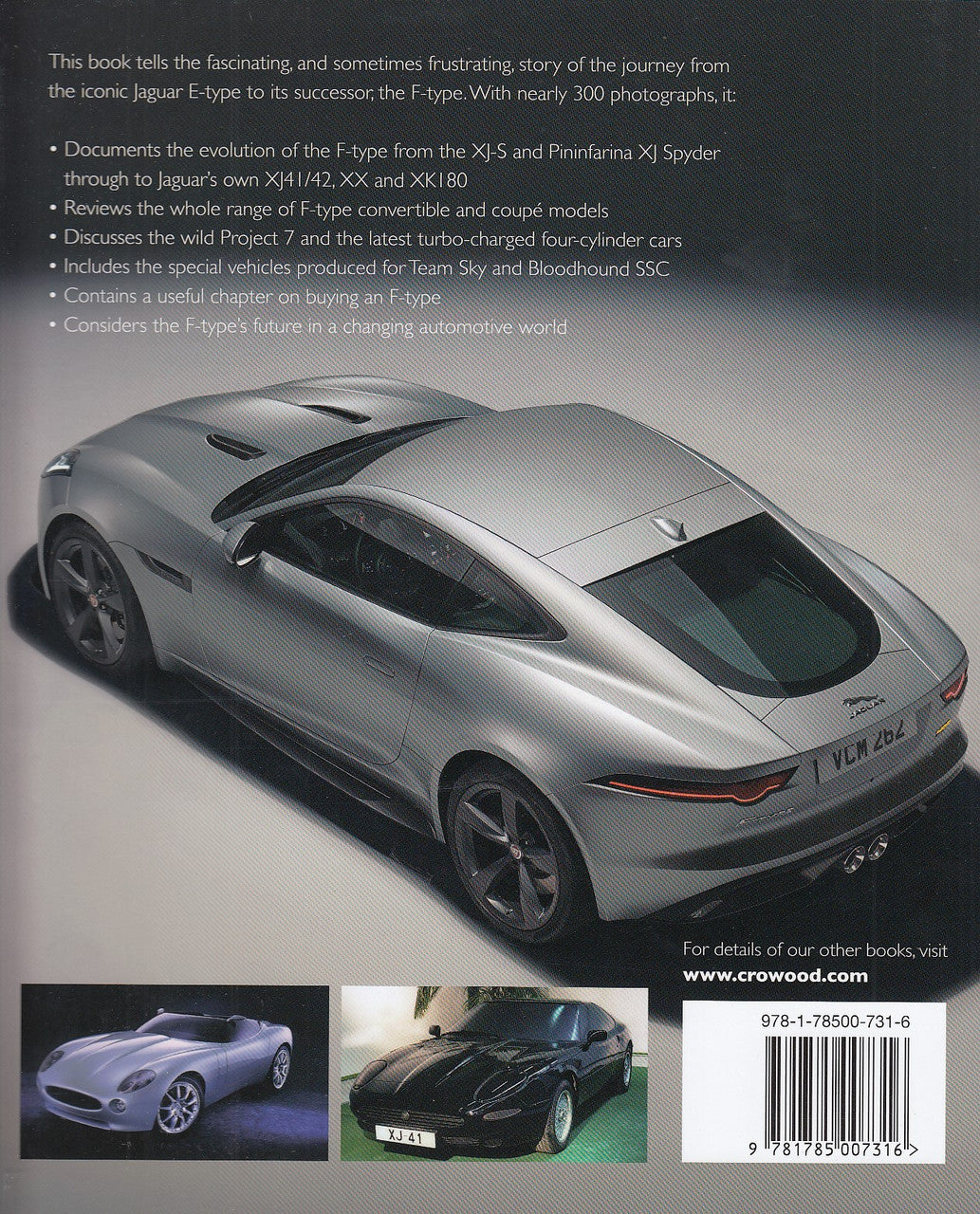 Jaguar F-Type - The Complete Story (Andrew Noakes) (9781785007316)