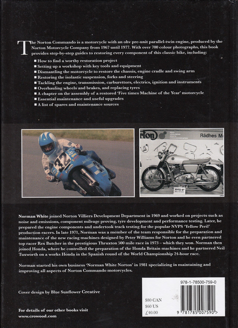 Norton Commando Restoration Manual (Norman White) (9781785007590)