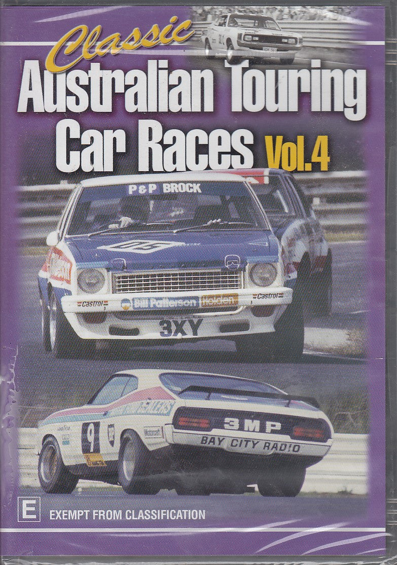 Classic Australian Touring Car Races Vol.4 DVD